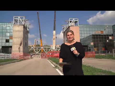 Palaspecchi Ferrara, ponte abbattuto