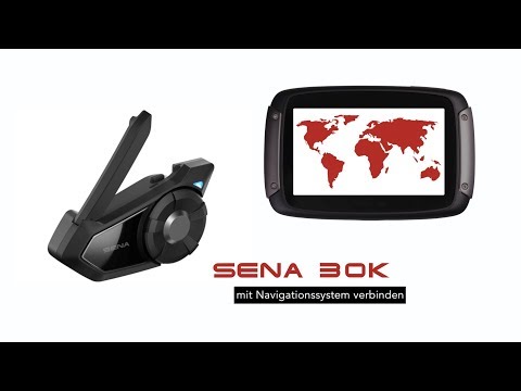 Wie verbinde ich mein Navigationssystem mit dem Sena 30K? #RideConnected