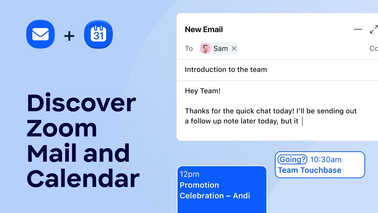 Discover Zoom Mail and Calendar