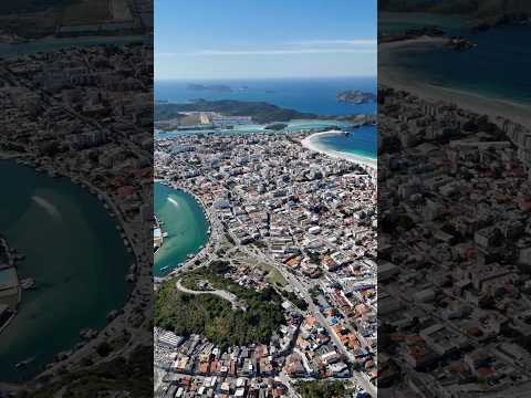 CABO FRIO PARECE O CARIBE! 😱 Praia do Forte vista de cima 🇧🇷