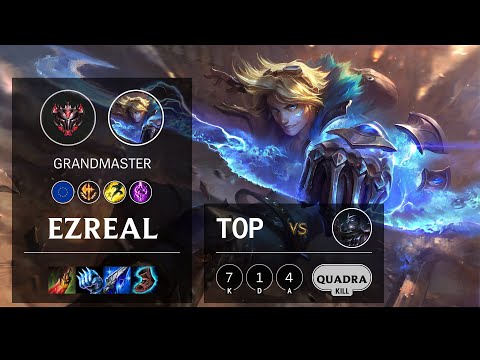 Ezreal Top vs Shen - EUW Grandmaster Patch 10.15
