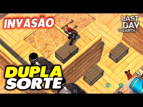 DUPLA SORTE NA INVASÃO - Last Day On Earth