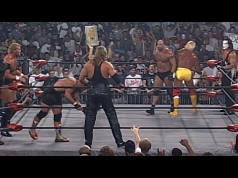Goldberg & Sting & Hogan V Sid & Nash & Steiner WCW Nitro 9th August 1999
