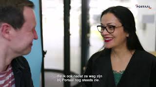 Hoe ervaren Harry en Nasrin hun werk bij een stafafdeling van Portaal
