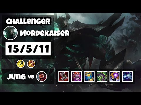 Mordekaiser vs Graves BR Challenger JUNGLE (15/5/11) - v11.17