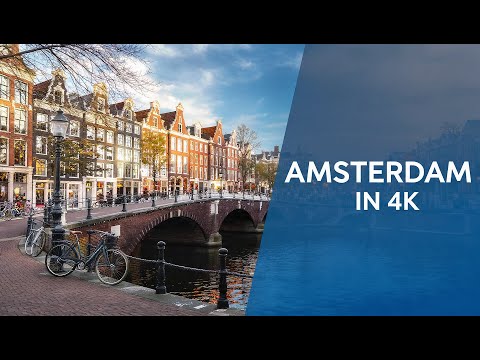 Amsterdam in 4K | The Most Beautiful Canal City