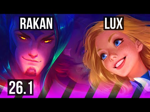 RAKAN & Twitch vs LUX & Aphelios (SUP) | Electrocute | KR Master | 26.1