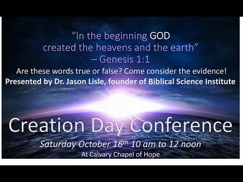 Science Confirms Biblical Creation - Dr. Jason Lisle