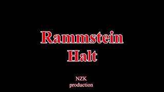 Rammstein - Halt(Lyrics)