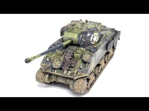 Sherman Firefly Vc- Airfix- 1/72- brush painted