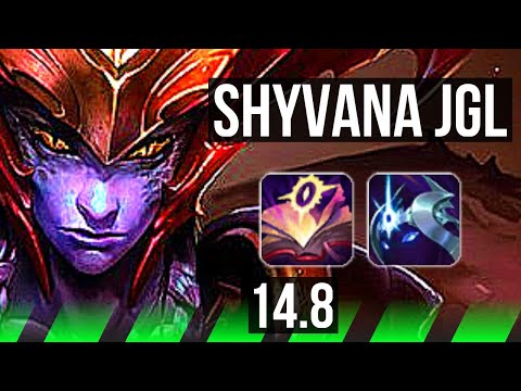 SHYVANA vs KHA'ZIX (JGL) | 68% winrate, Legendary, 10/2/2 | EUW Diamond | 14.8