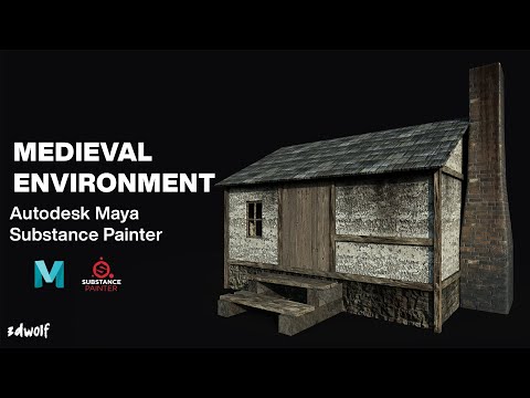 Maya Environment Modeling Modeling An Abandoned Building in Autodesk Maya 2020
