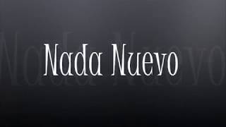 Nada Nuevo-Christian Nodal (Letra)