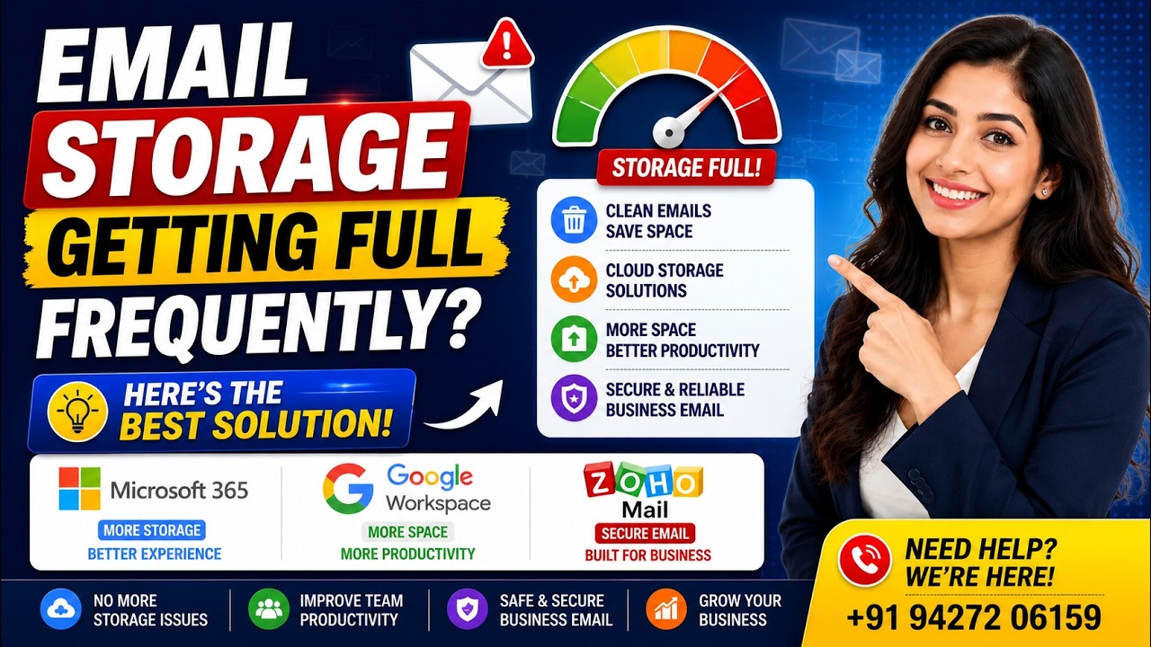 Why Does My Business Email Keep Running Out of Storage?