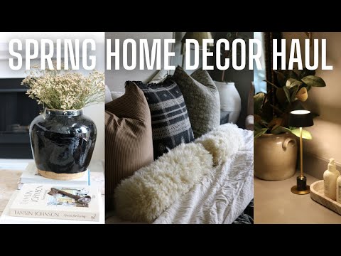 Spring Home Decor Haul | Styling Ideas | Designer Tips & Tricks | Etsy, Mcgee & Co, Amazon, Michaels