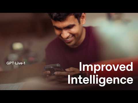 Video Thumbnail: Improved Intelligence with GPT-Live