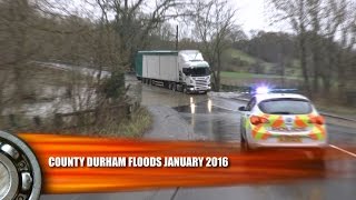 UK Floods County Durham January 2016