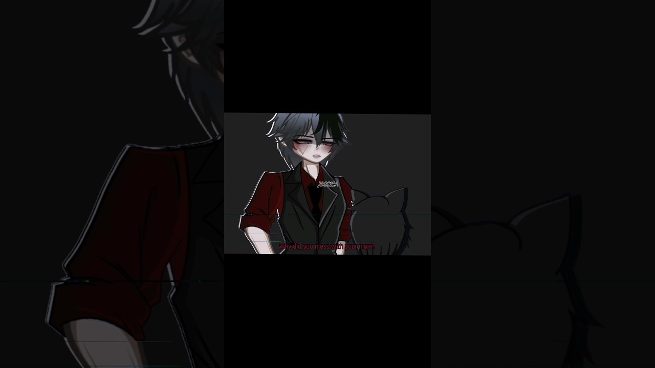 Shut The F**k Off Mom💢😡(Gacha Trend)#gacha #shorts #trending #animation