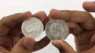 [हिन्दी] MMTC-PAMP Laxmi-Ganesh 10 Gram Silver Coin | Review By Varun Kumar| Coinbazaar