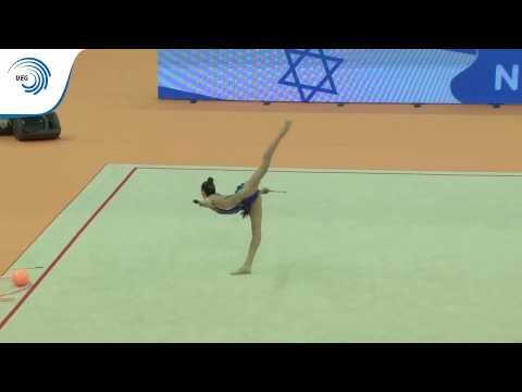 Nicol ZELIKMAN (ISR) - 2018 Rhythmic Europeans, all around final clubs