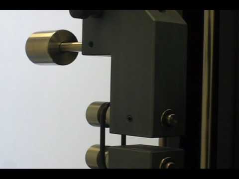Rubber O-Ring Tensile Strength Testing by ADMET