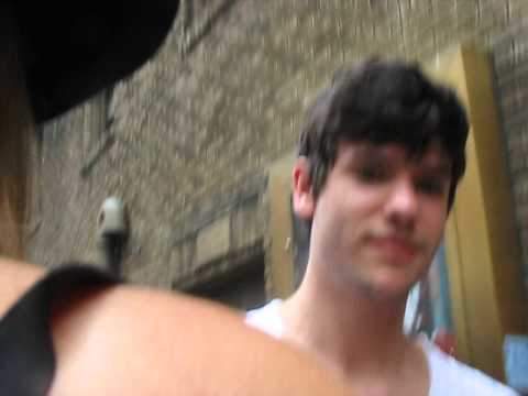 Chris McCarrell -- 6/8/14, Les Mis stagedoor