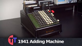 Burroughs Portable Adding Machine a Detailed Look