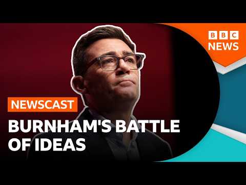 UK Prime Minister Andy Burnham sets out his big ideas in Labour conference speech | BBC Newscast