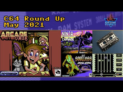 C64 Round Up: May 2021 featuring Arcade Daze, Soulless SE, SIDPlayer+ and Ninja Carnage
