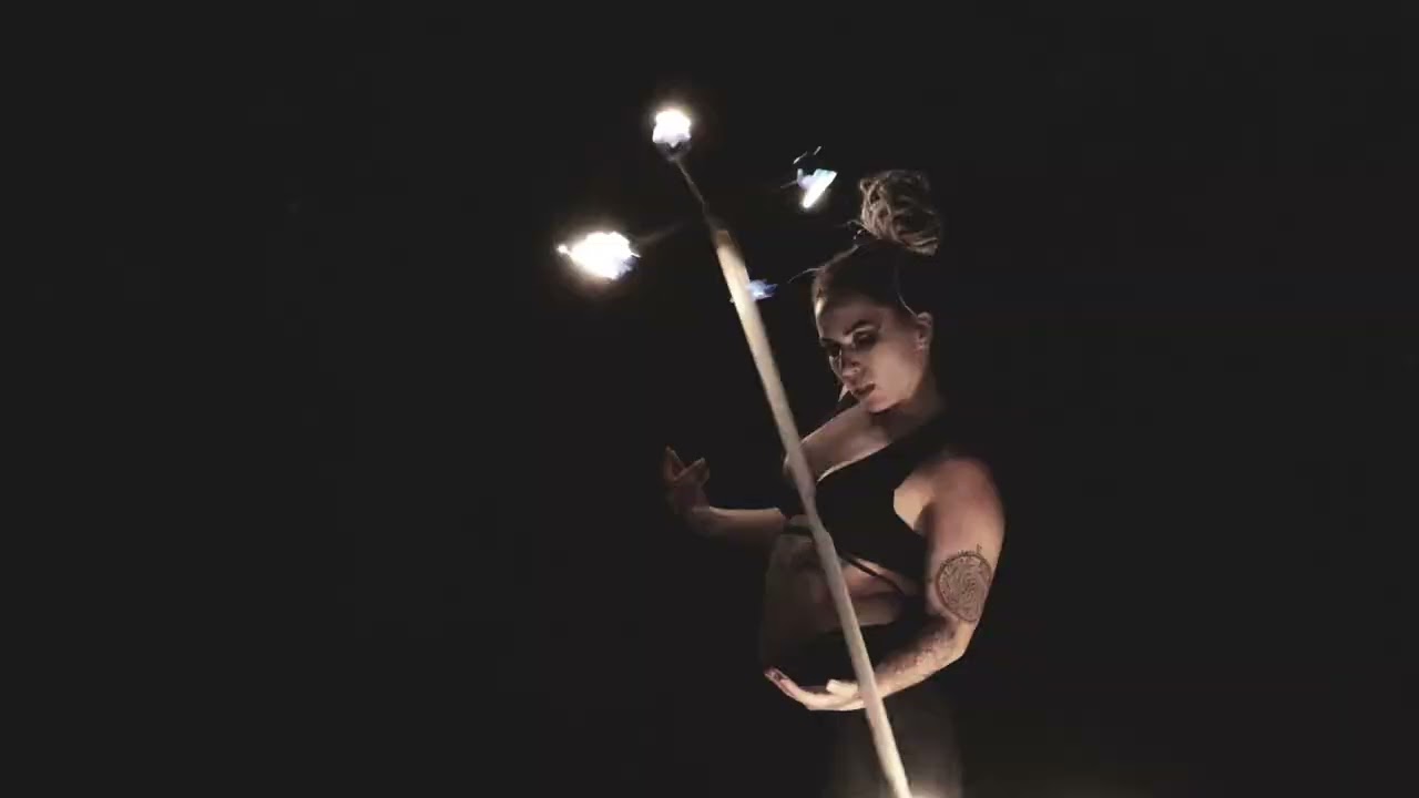 Promotional video thumbnail 1 for Fire Shows, LED Dancers, and Aerial Arts with Sammi-Rai