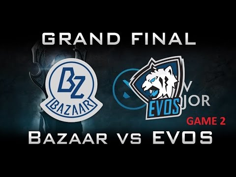 Kiev Major SEA Qualifier Dota 2 Bazaar vs EVOS (game 2) Full Gameplay