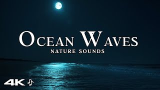 Sleep For 10 Hours Straight. HQ Audio 5.1 Ocean Sounds Of Rolling Waves For Deep Sleeping