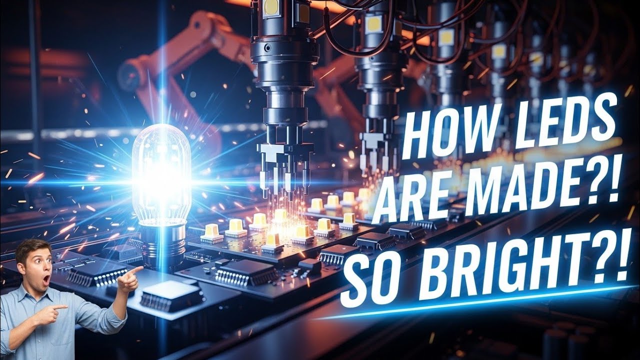 How LED Lights Are Manufactured 💡🏭 Inside the Factory!