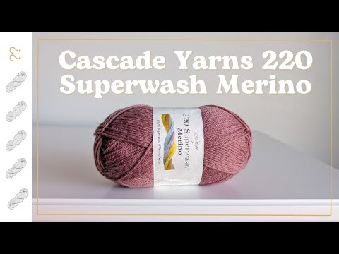 Cascade 220 Superwash Merino Yarn Review - Untwisted Threads