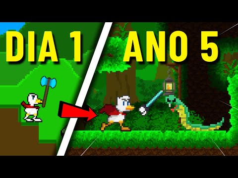 5 ANOS DESENVOLVENDO JOGOS em 13 MINUTOS