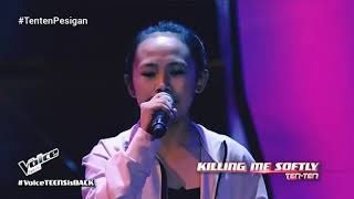 Killing Me Softly by Tenten Pesigan | The Voice Teens Philippines Blind Audition | #TVTPH