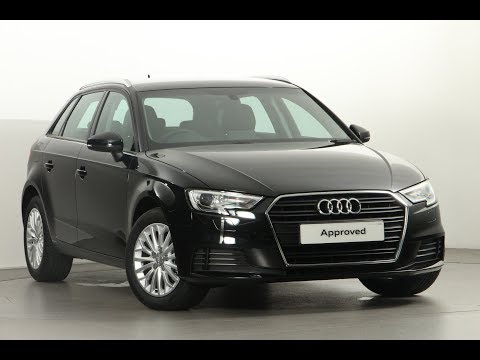 OU17XJJ AUDI A3 TDI SE TECHNIK BLACK 2017, Derby Audi