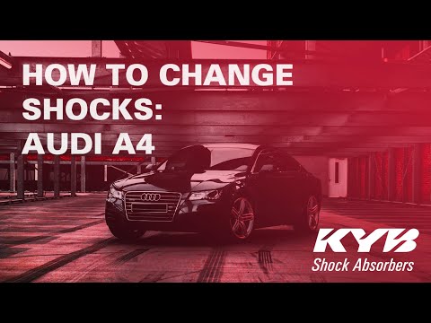 How to Replace Shocks Audi A4, A5, A6, A7, Q5, VW Passat