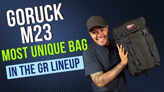 This is GORUCK’s Most Unique Pack and My Favorite! The GROUCK M23