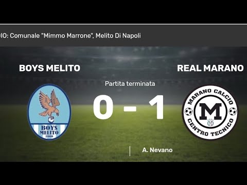 21/22 Giornata 11 - Boys Melito vs Real Marano del 30/01/2022