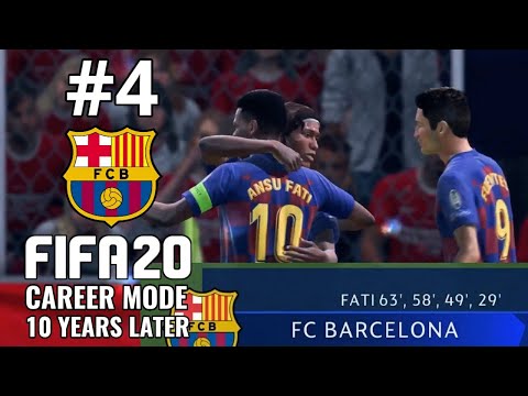 FATI SCORES FOUR! | FIFA 20 | FC Barcelona Career Mode Ep.4