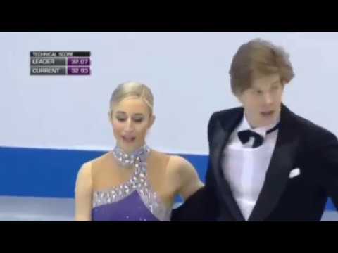 Anna Yanovskaya & Sergey Mozgov - 2014 Junior World Championships - SD
