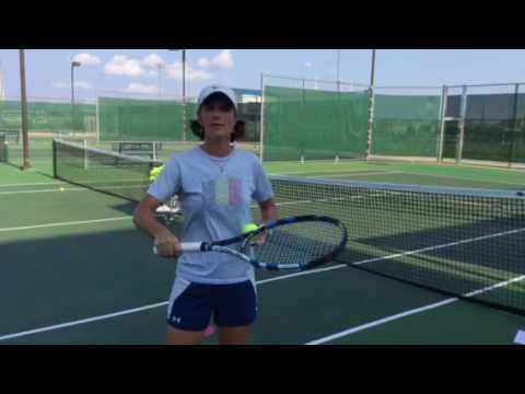 Continental Tennis Grip Beginner Drill