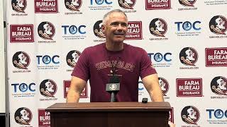 FSU Football: Mike Norvell wraps up camp, talks health of team, and how does he define success