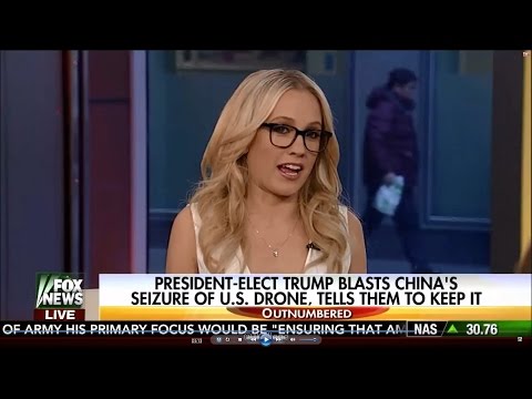 12-19-16 Kat Timpf on Outnumbered - Trump Blasts China's Drone Seizure