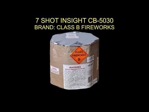 7 Shot Insight Class B Fireworks