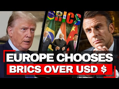 Europe ABANDONS USA Dollar - France + BRICS Launch System That LOCKS OUT America