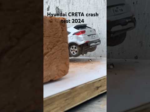 Hyundai CRETA diecast model crash test #shorts #diecast #modelcars #diecastcollection