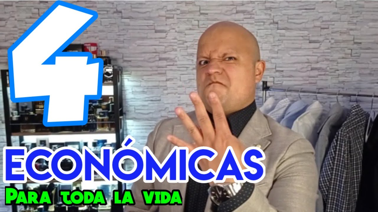 4 PERFUMES ECONÓMICOS para TODA la VIDA 😎👌