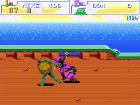 Teenage Mutant Ninja Turtles 4 - Turtles In Time SNES Gameplay - Full Walkthrough [Nostalgia] (HD)